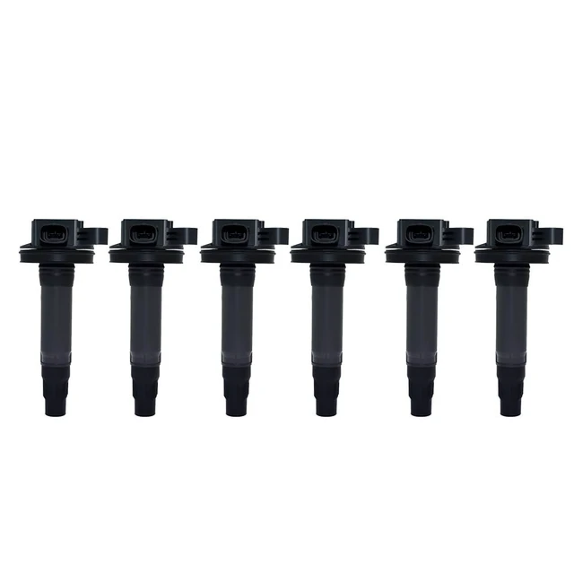 Alt view image 2 of 7 - Ignition coil, black, pack of 6, 7T4E-12A375-ED, general merchandise.