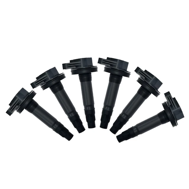 Alt view image 4 of 7 - Ignition coil, black, pack of 6, 7T4E-12A375-ED, general merchandise.