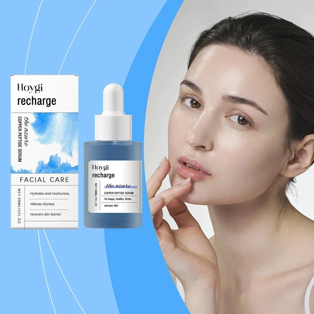 Main image of Blue Copper Peptide Care Essence Deep Hydrating and Moisturizing Gentle Skin Care Moisturizing and Nourishing Skin Essence