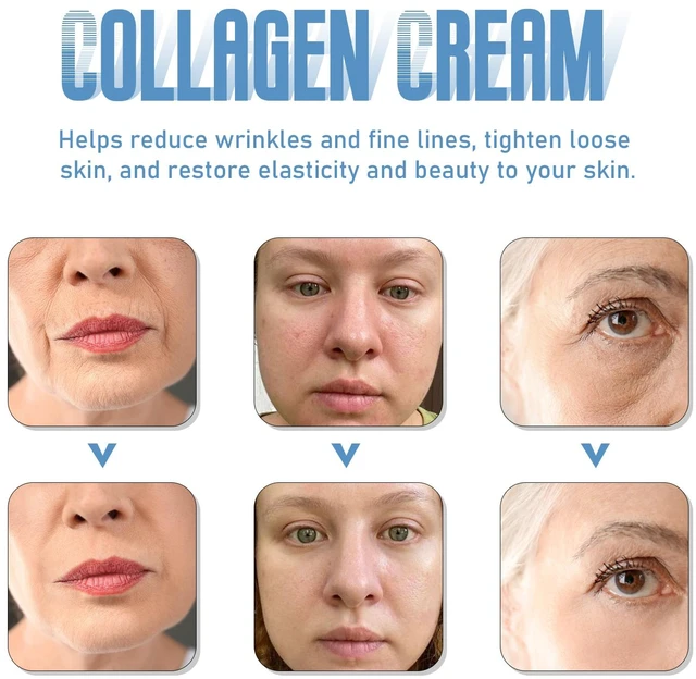 Alt view image 3 of 6 - Firming & Hydrating Anti-Aging Moisturizer, Collagen Face Cream - Reduce Fine Lines