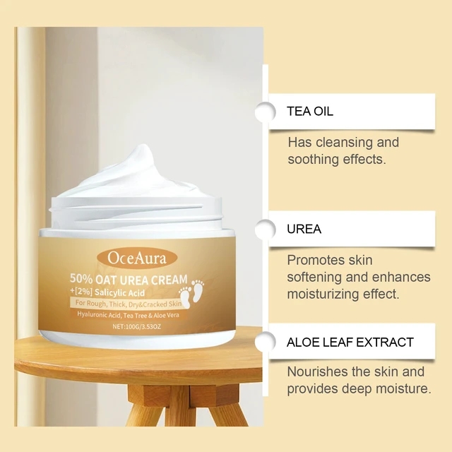 Alt view image 3 of 6 - Oat & Urea Hydrating Cream for Deep Skin Moisture and Care