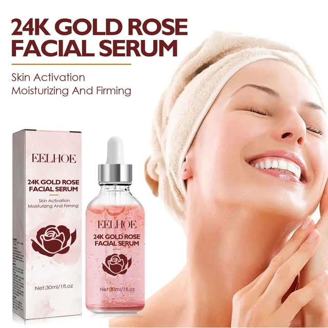 Alt view image 2 of 6 - Whitening & Anti-Aging Skin Essence, Moisturizing, 24K Gold Rose Face Serum - Hydrating