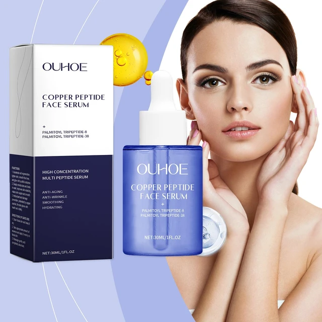 Main image of Copper Peptide Facial Serum Hydrating Moisturizing Nourishing Smoothing Brightening Skincare Essence