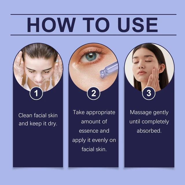 Alt view image 5 of 5 - Copper Peptide Facial Serum Hydrating Moisturizing Nourishing Smoothing Brightening Skincare Essence
