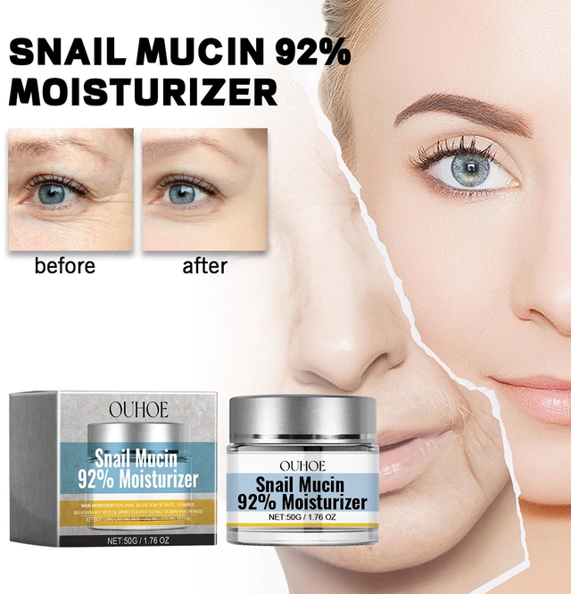 Alt view image 2 of 7 - Firming & Elasticity, Snail Mucin Hydrating Face Cream for Wrinkle Reduction