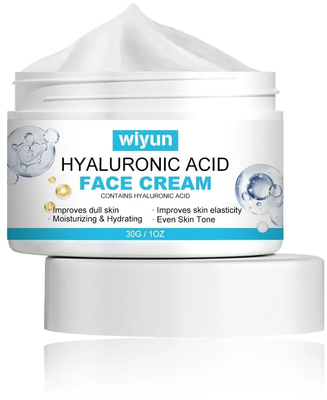 Main image of Skin Barrier Repair & Deep Hydration, WIYUN Hyaluronic Acid Moisturizing Cream for Anti-Wrinkle
