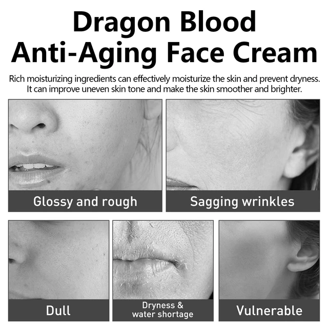 Alt view image 3 of 6 - Moisturizing & Brightening Formula for Fine Lines and Skin Rejuvenation, Dragon Blood Firming Cream - Anti-Wrinkle