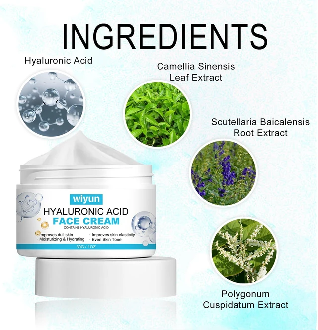 Alt view image 5 of 6 - Skin Barrier Repair & Deep Hydration, WIYUN Hyaluronic Acid Moisturizing Cream for Anti-Wrinkle