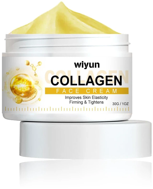 Main image of Hydrating & Moisturizing Skin Care, Anti-Aging, Fine Line Smoothing, WIYUN Collagen Face Cream for Wrinkle Reduction