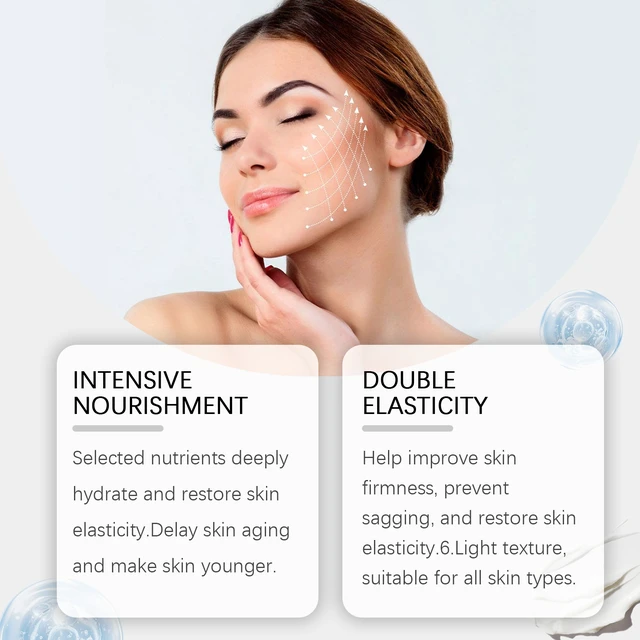 Alt view image 4 of 6 - HOYGI Collagen Flourishing Cream Hydrating Firming Facial Moisturizer Anti-Wrinkle Collagen Care