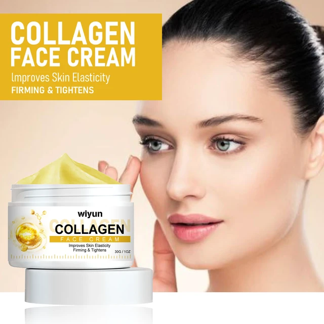 Alt view image 2 of 6 - Hydrating & Moisturizing Skin Care, Anti-Aging, Fine Line Smoothing, WIYUN Collagen Face Cream for Wrinkle Reduction