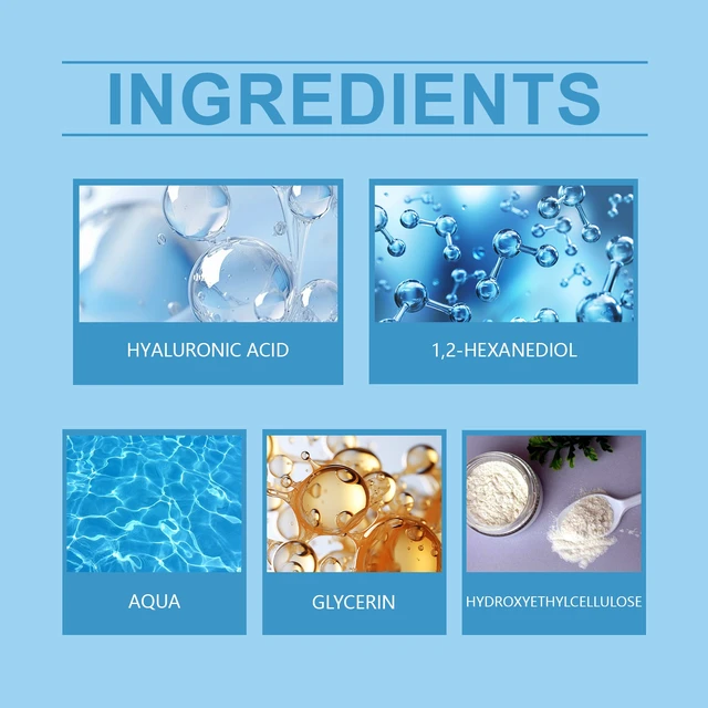 Alt view image 5 of 6 - Deep Moisturizing & Radiance Boosting, Hyaluronic Acid Roller Serum for Pore Refining