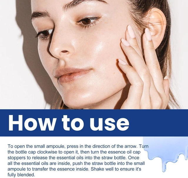 Alt view image 6 of 6 - Blue Copper Peptide Serum Set - Collagen Hydrating & Firming Anti-Aging Facial Essence