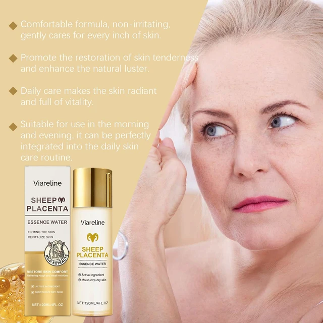 Main image of Sheep Placenta Serum Intense Hydrating Moisturizing Nourishing Radiance Enhancing Facial Skin Texture Refining Care