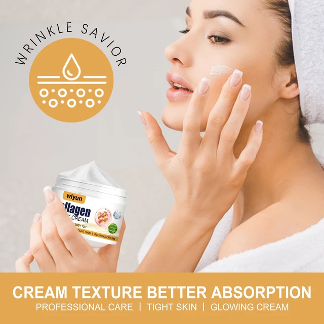 Alt view image 4 of 7 - and Deep Moisture Care, Brightening, Collagen Hydrating Face Cream for Skin Firming