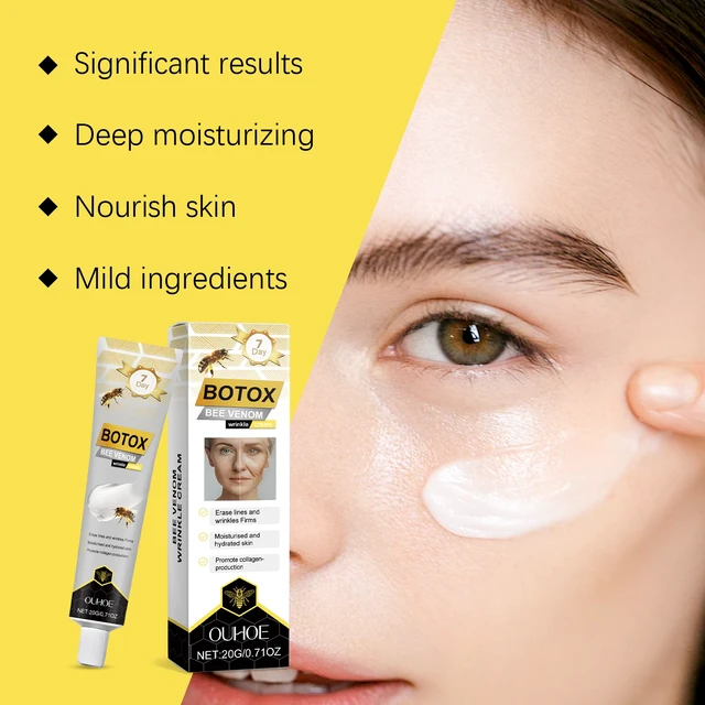 Alt view image 4 of 6 - Brightening & Skin Tightening Moisturizer for Soft Care, Bee Venom Firming Cream - Hydrating