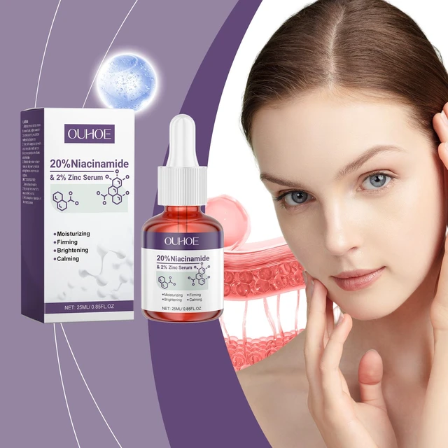 Alt view image 2 of 6 - Nicotinamide Acne Clarifying & Compact Essence - Gentle Hydrating Facial Serum for Softening Acne
