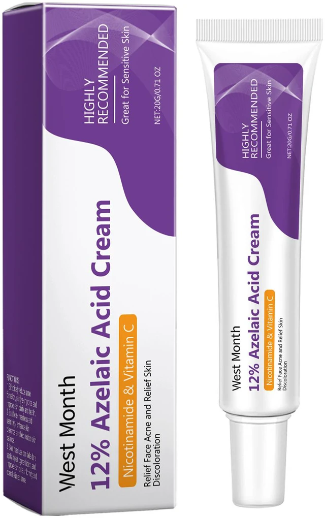 Main image of West Month Azelaic Acid Gentle Facial Repair Cream for Skin Cleansing and Care