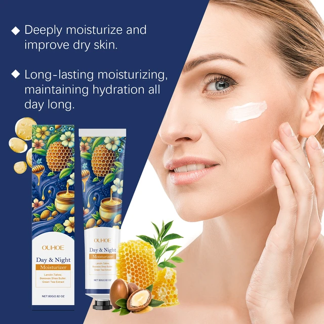 Alt view image 4 of 6 - Day & Night Hydrating Face Cream Gentle Repairing Skin Rejuvenation Moisturizer for Radiant Complexion