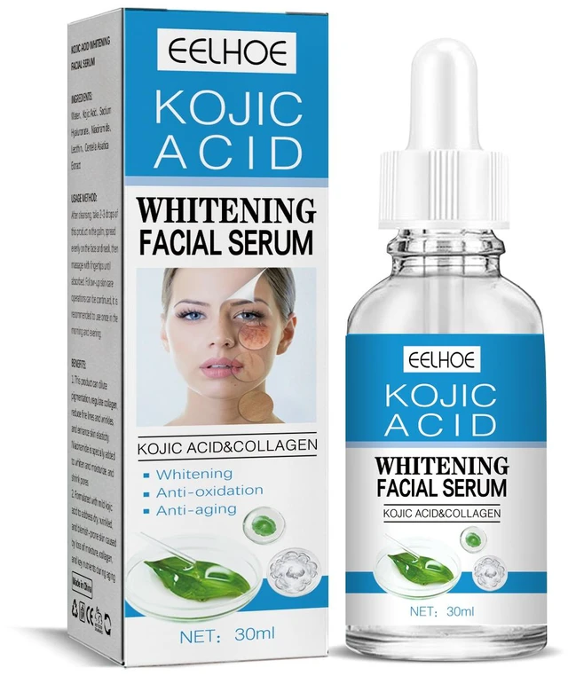 Main image of Firming & Moisturizing - Fades Fine Lines and Dark Spots, Kojic Acid Face Serum for Whitening
