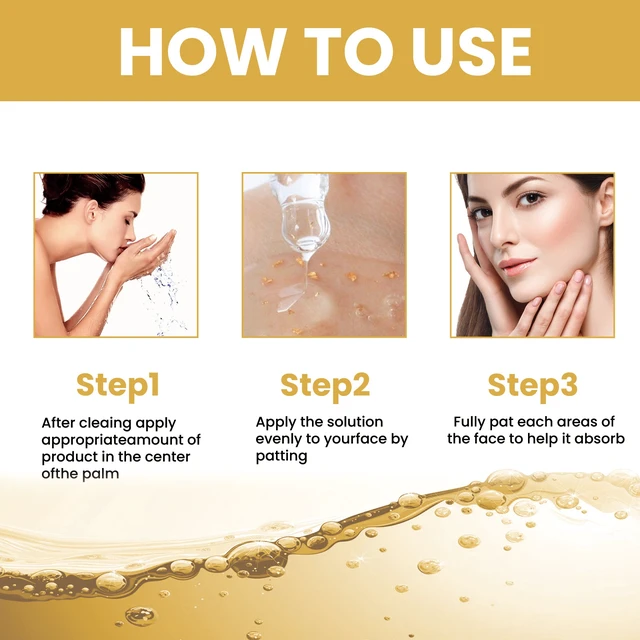 Alt view image 6 of 6 - 24K Gold Radiant Anti-Aging Oil Essence (30ml) - Facial Firming & Wrinkle Reduction Serum