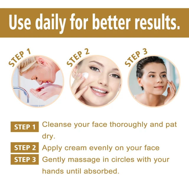 Alt view image 6 of 6 - Firming & Brightening Moisturizer for Smooth Skin, Dark Spot Corrector Cream - Hydrating