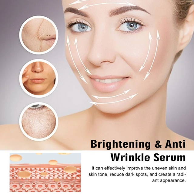 Alt view image 4 of 6 - Hydrates & Tightens Skin, Smooths Lines, Fades Dark Spots & Dullness, Radiance Boosting Anti-Wrinkle Serum