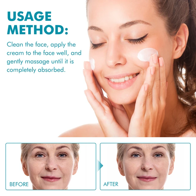 Alt view image 6 of 6 - Retinol Anti-Wrinkle Cream Brightening Firming Hydrating Tightening Fine Line Reduction Moisturizer