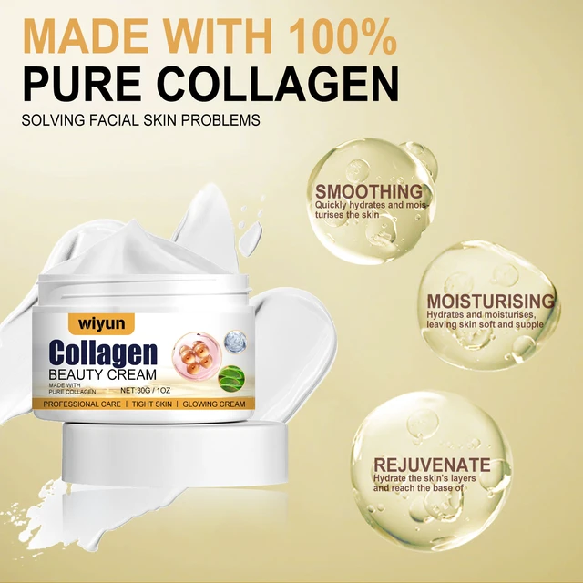Alt view image 3 of 7 - and Deep Moisture Care, Brightening, Collagen Hydrating Face Cream for Skin Firming