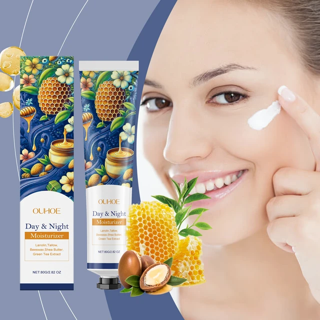 Alt view image 2 of 6 - Day & Night Hydrating Face Cream Gentle Repairing Skin Rejuvenation Moisturizer for Radiant Complexion
