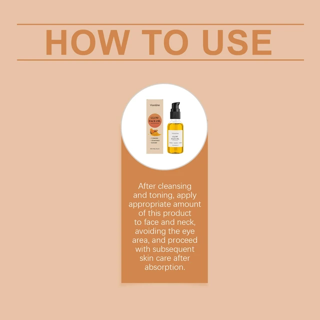 Alt view image 5 of 5 - Hydrating Nourishing Moisturizing Oil, Turmeric Face Serum for Neck & Skin