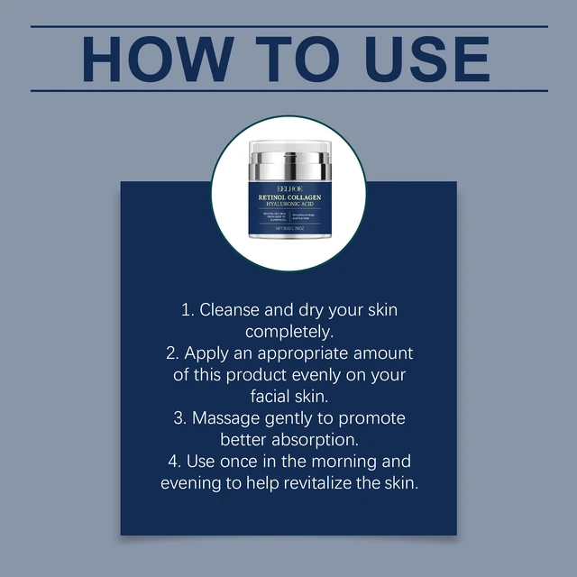 Alt view image 5 of 5 - Retinol Hydrating Firming Cream Gentle Nourishing Skin Lubricant Moisturizer
