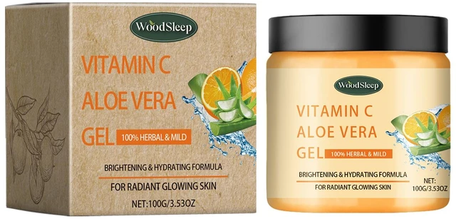 Main image of Vitamin C Aloe Vera Gel - Hydrating & Soothing After-Sun Moisturizer for Refreshed Skin