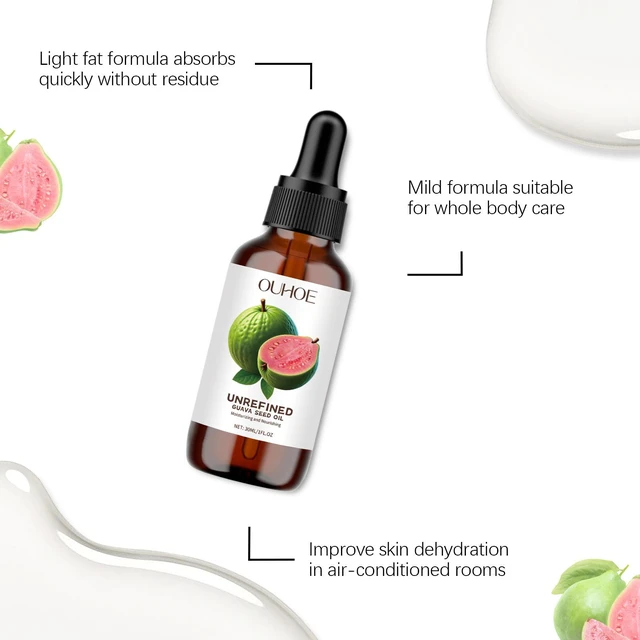 Alt view image 3 of 5 - Guava Seed Oil Portable Nourishing Skin Massage Essential Oil for Gentle Moisturizing and Brightening
