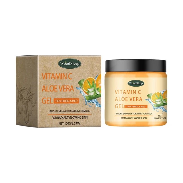 Alt view image 7 of 7 - Vitamin C Aloe Vera Gel - Hydrating & Soothing After-Sun Moisturizer for Refreshed Skin