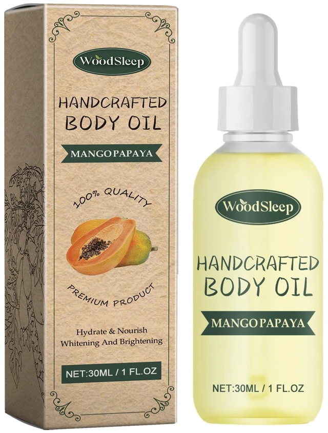 Main image of Hydrating and Brightening Essence, Papaya Purifying & Radiance Boosting Essential Oil for Acne-Prone Skin Repair