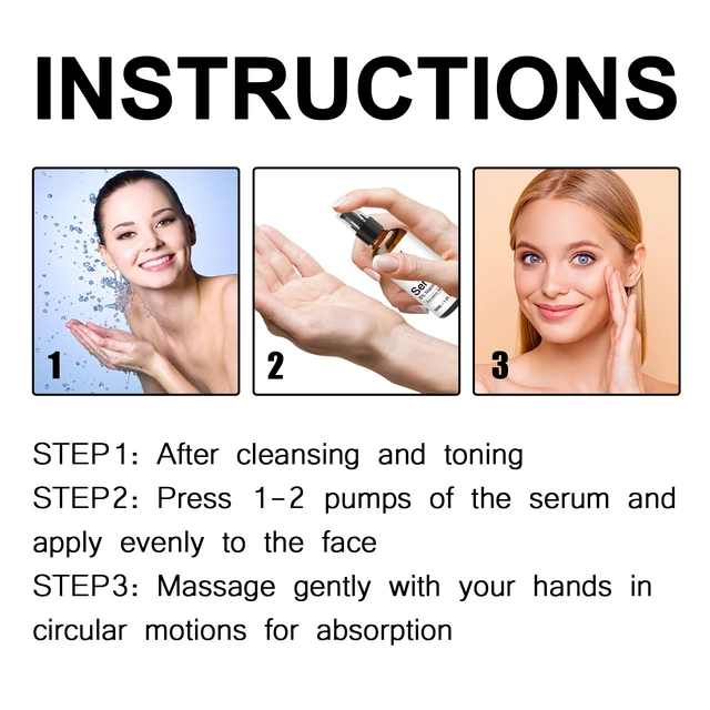 Alt view image 6 of 6 - Reducing Fine Lines, Anti-Aging, Skin Firming, Niacinamide Serum for Hydrating & Moisturizing Face