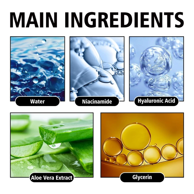 Alt view image 5 of 6 - Reducing Fine Lines, Anti-Aging, Skin Firming, Niacinamide Serum for Hydrating & Moisturizing Face