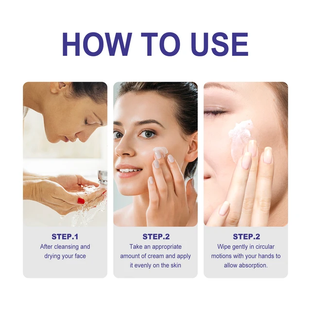 Alt view image 6 of 6 - Hydrating & Smoothing Skin, Firming, WIYUN Collagen Face Cream for Brightening
