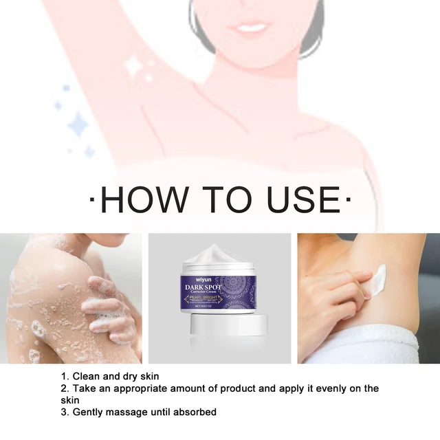 Alt view image 6 of 6 - Underarms & Joints, Skin Brightening Cream for Gentle Repair of Dark Spots on Elbows