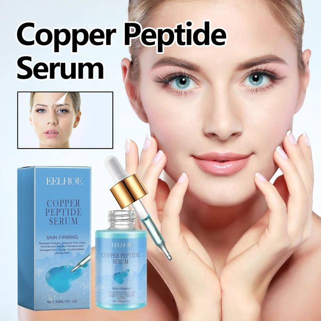 Alt view image 2 of 6 - Minimizes Pores, Brightens Complexion, Tightens Skin, Hydrates, Copper Peptide Face Serum - Reduces Fine Lines & Dark Spots
