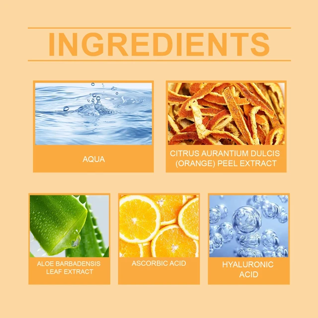 Alt view image 5 of 7 - Vitamin C Aloe Vera Gel - Hydrating & Soothing After-Sun Moisturizer for Refreshed Skin