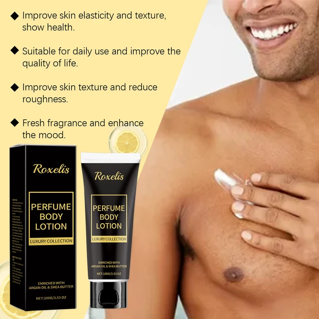 Alt view image 4 of 6 - Men's Moisturizing Cream Refreshing Moisturizing Nourishing Skin Care Men's Body Cream Hydrating Cream Improving Dry Skin