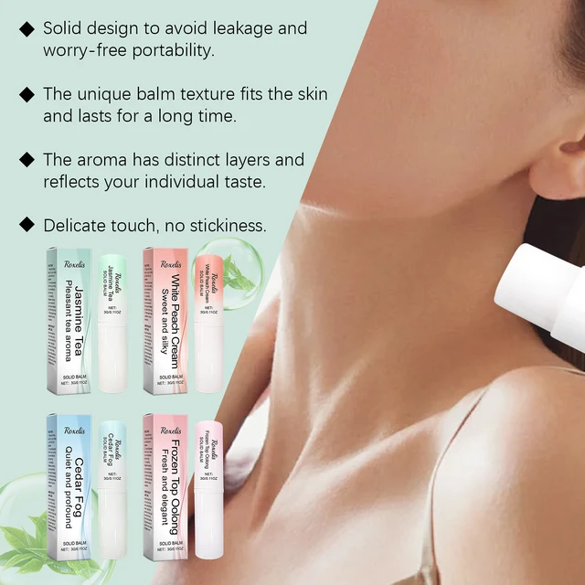 Alt view image 4 of 6 - Fragrance Solid Fragrance Cream Fresh Charm Elegant Fragrance Fresh and Not Sticky Solid Fragrance Cream