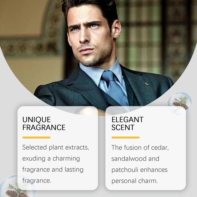 Alt view image 3 of 5 - Cologne Luxury Eau de Toilette Elegant Fresh Cologne Lasting Fragrance Portable Dating Fragrance Perfume