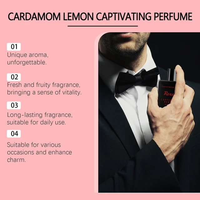 Alt view image 3 of 5 - rich cardamom lemon charming perfume rich charming perfume cardamom lemon fresh unique charm strong fragrance