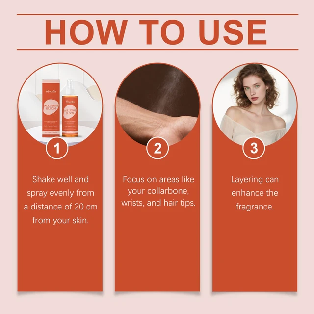 Alt view image 5 of 5 - Amber Body Fragrance Spray Gentle Fragrance Light and Delicate Fog Daily Outgoing Portable Fragrance Spray