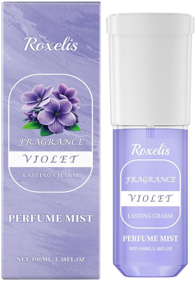 Main image of Violet Fragrance Charm Lasting Fragrance Portable Elegant Fresh Fragrance Niche Body Perfume Spray