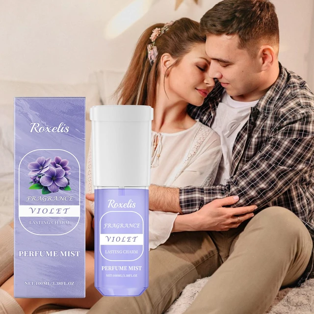Alt view image 2 of 5 - Violet Fragrance Charm Lasting Fragrance Portable Elegant Fresh Fragrance Niche Body Perfume Spray