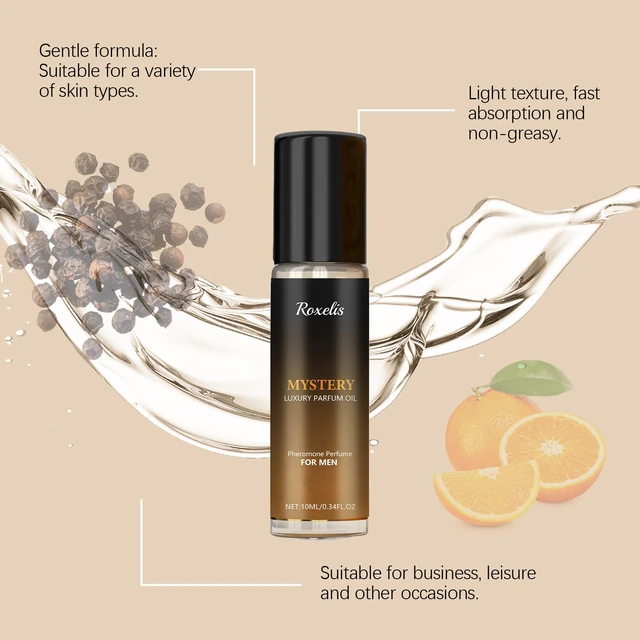 Alt view image 3 of 6 - men's ball cologne sandalwood wood fresh and pleasant natural fragrance charm portable perfume